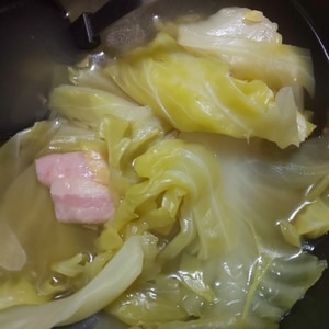 ☆丸ごと春キャベツのスープ☆